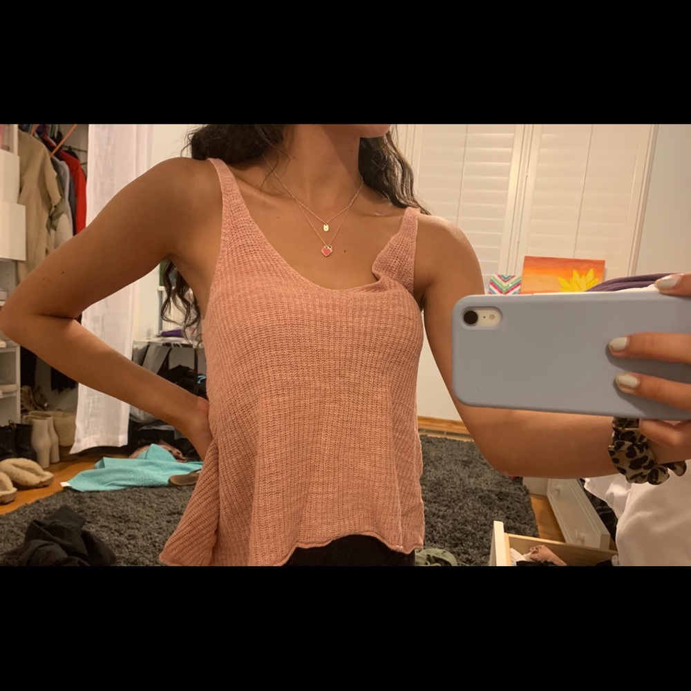 American Eagle Knit Pink Tank!